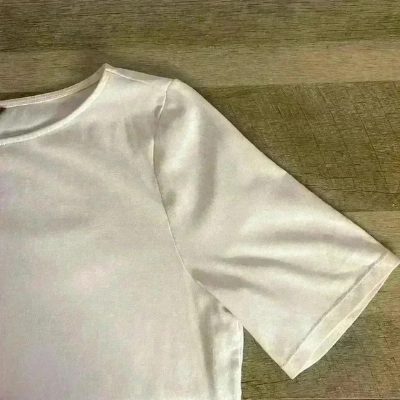 Lauren Ralph Lauren basic T shirt round neck pale pink SIZE XL - Picture 4 of 9